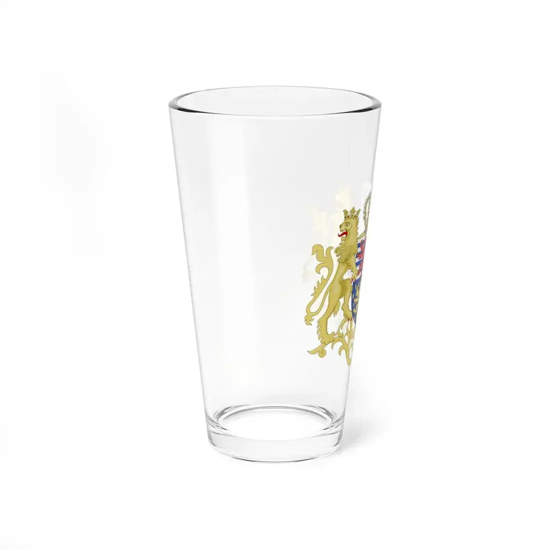 Middle coat of arms of the Grand Duke of Luxembourg (2000) - Pint Glass 16oz - Go Mug Yourself