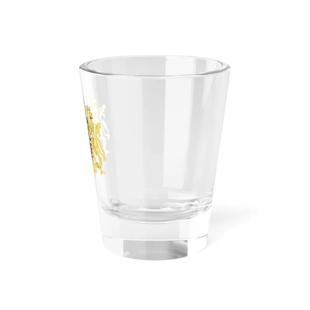 Middle coat of arms of the Grand Duke of Luxembourg (2000) - Shot Glass 1.5oz - Go Mug Yourself