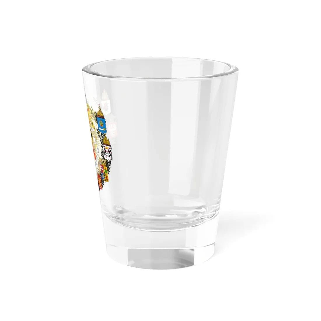 Middle Coat of Arms of the Russian Empire (Russia) (Coat of Arms) Shot Glass 1.5oz - Go Mug Yourself