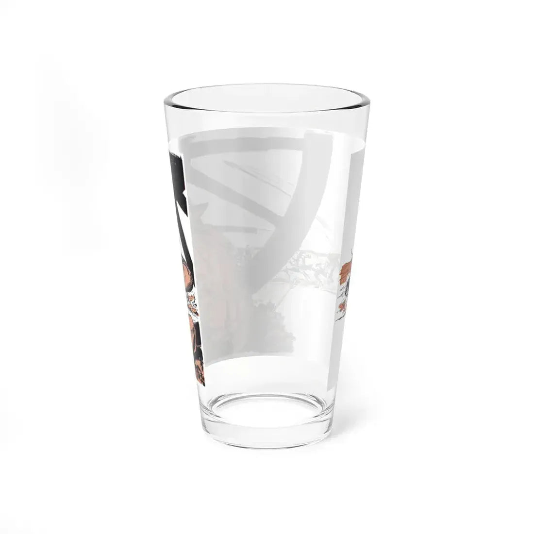 Midge McCall, Indian Fighter, Bluebook, March 1954 (Magazine Illustration) Pint Glass 16oz - Go Mug Yourself