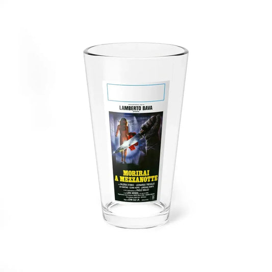 MIDNIGHT KILLER 1986 Movie Poster - Pint Glass 16oz 16oz - Go Mug Yourself