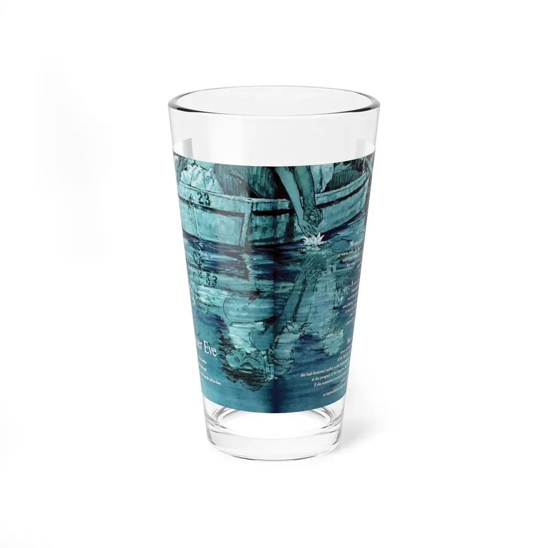 Midsummer Eve, Woman's Day, June 1961 (Magazine Illustration) Pint Glass 16oz 16oz - Go Mug Yourself