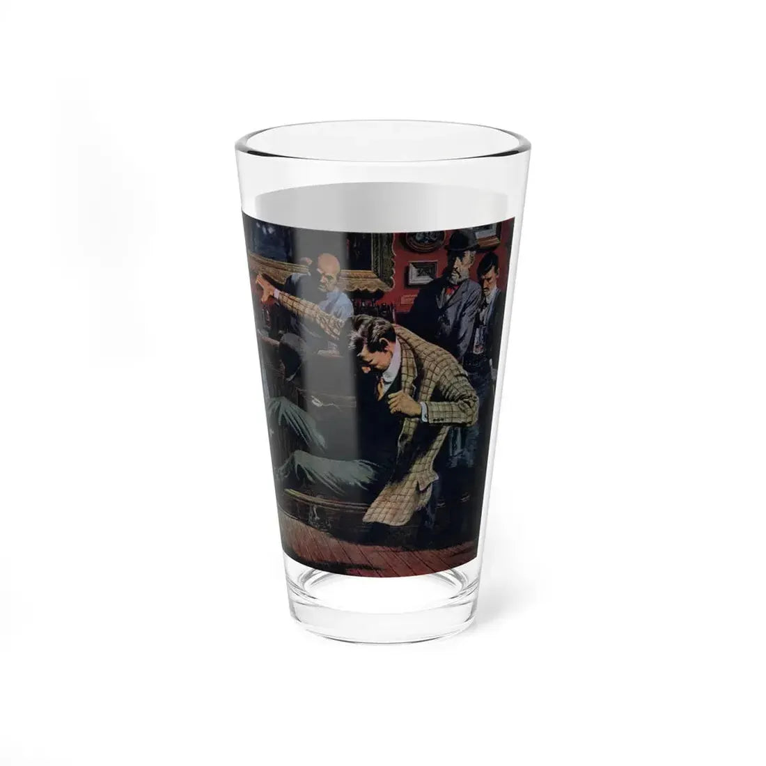 Mighty Butterball, True, May 1955 (Magazine Illustration) Pint Glass 16oz - Go Mug Yourself