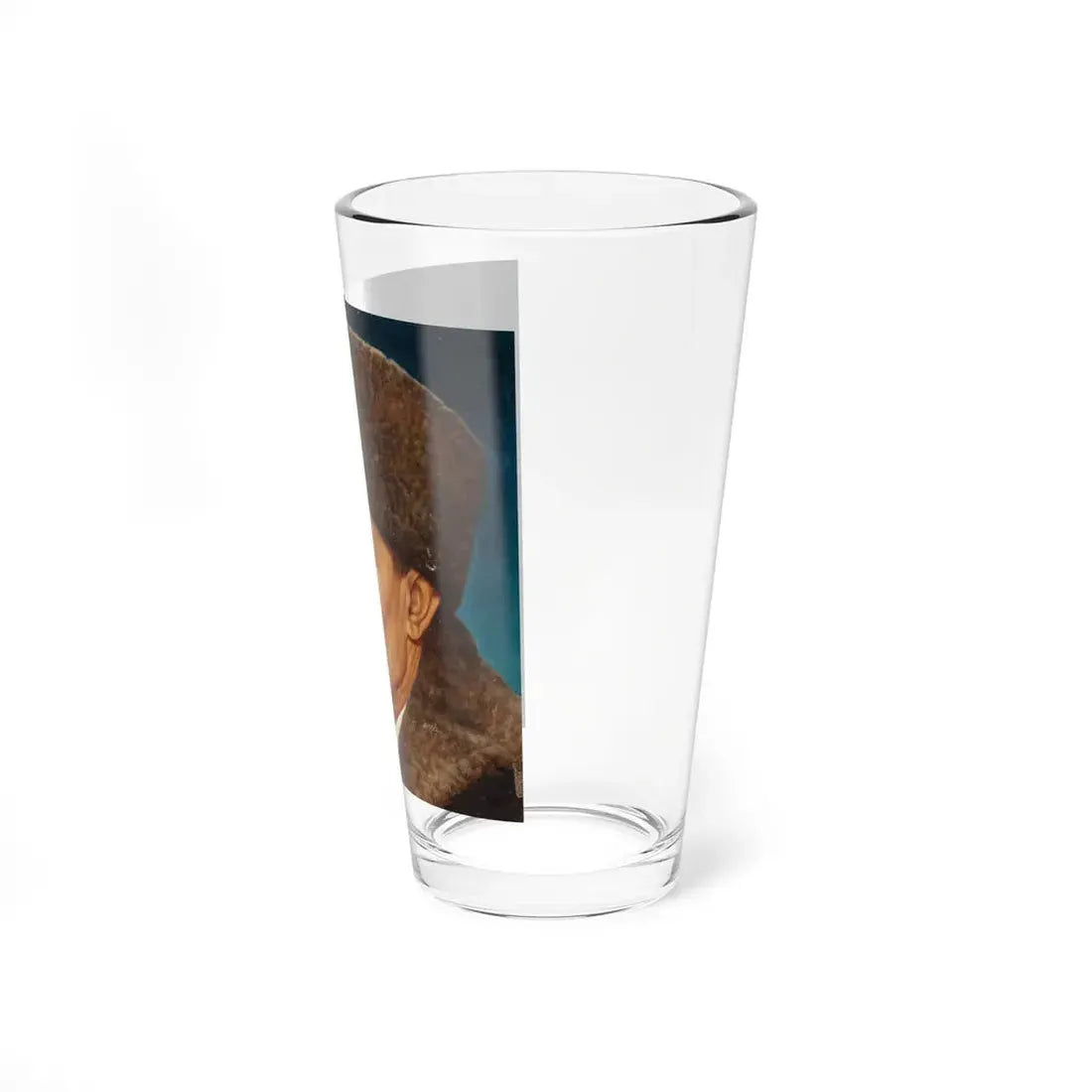 Mikhail Suslov, probable Newsweek magazine cover, circa 1950s (Magazine Illustration) Pint Glass 16oz - Go Mug Yourself