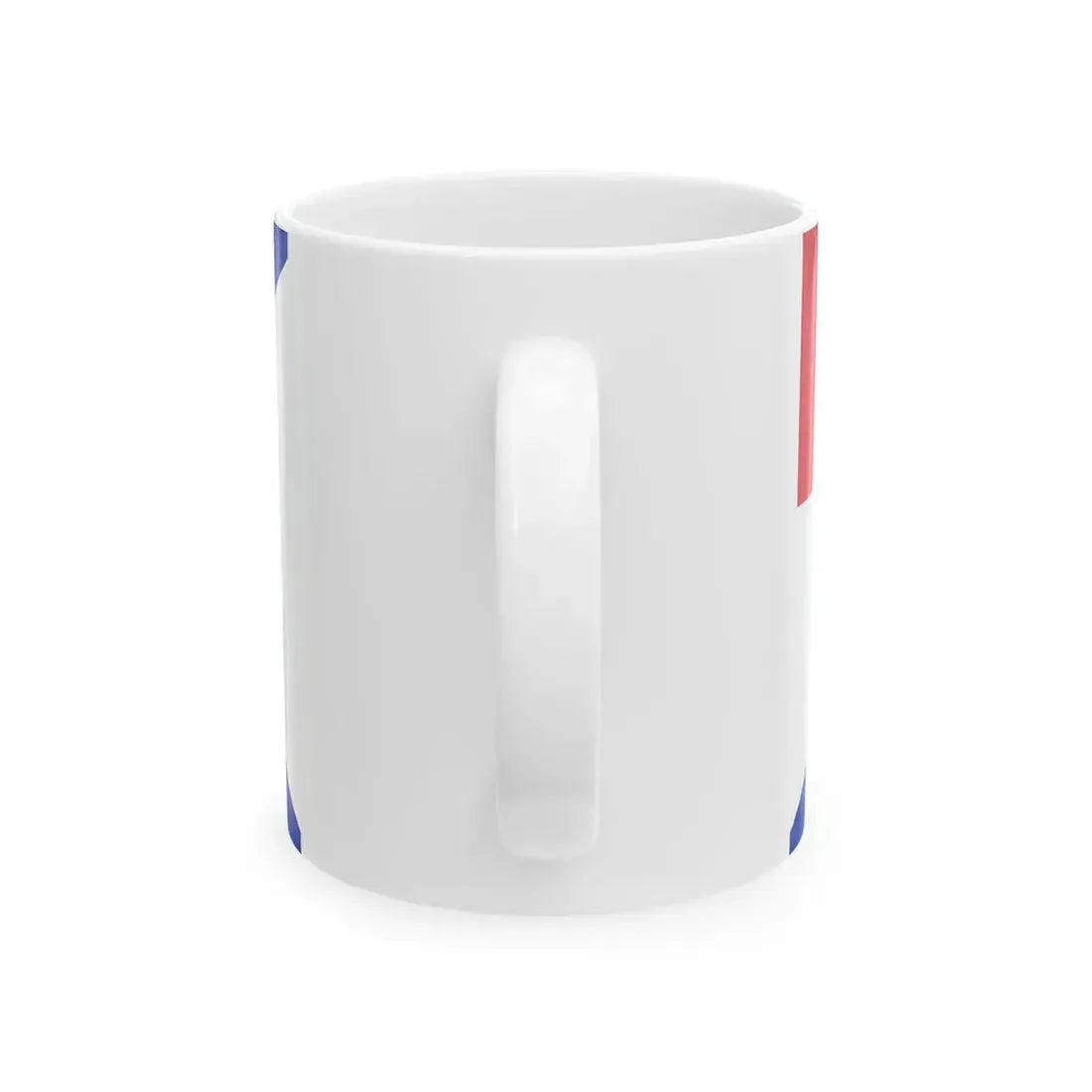 Military ensign of Vistula Flotilla of Congress Poland (Poland) White Coffee Mug - Go Mug Yourself