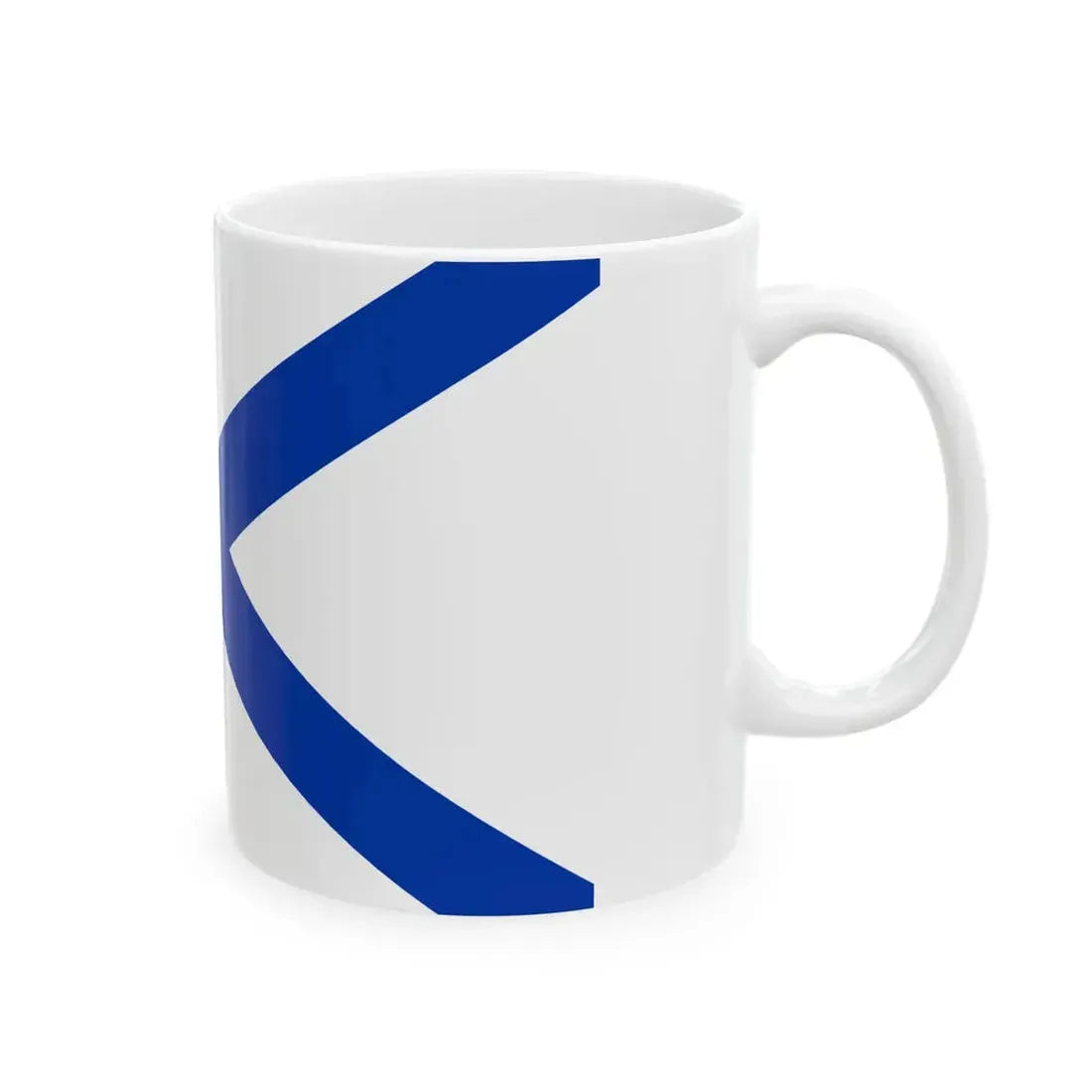 Military ensign of Vistula Flotilla of Congress Poland (Poland) White Coffee Mug - Go Mug Yourself