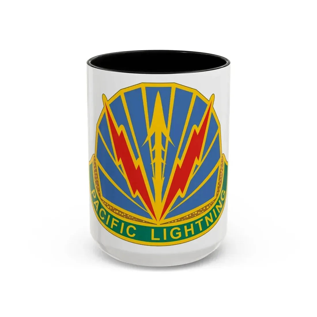 Military Police Brigade Hawaii 2 (U.S. Army) Accent Coffee Mug 15oz Black - Go Mug Yourself