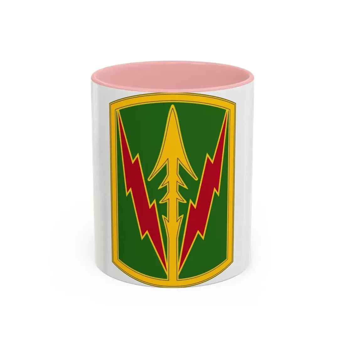 Military Police Brigade Hawaii 3 (U.S. Army) Accent Coffee Mug 11oz Pink - Go Mug Yourself