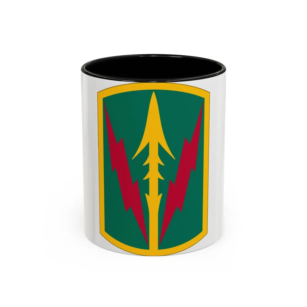Military Police Brigade Hawaii (U.S. Army) Accent Coffee Mug 11oz Black - Go Mug Yourself