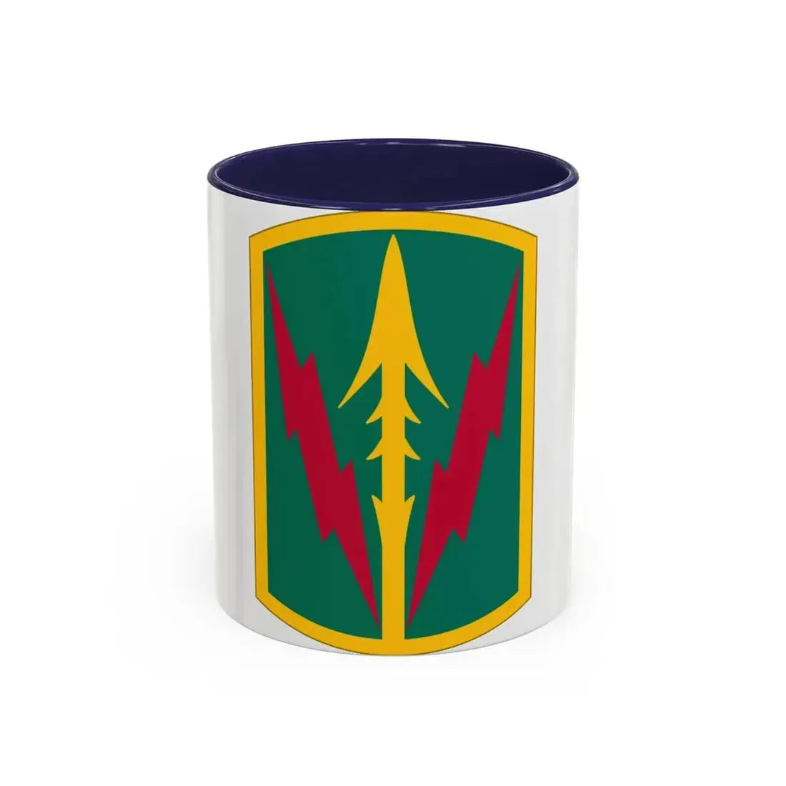 Military Police Brigade Hawaii (U.S. Army) Accent Coffee Mug 11oz Navy - Go Mug Yourself