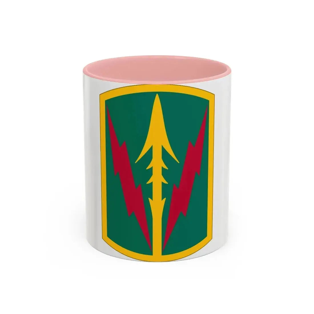 Military Police Brigade Hawaii (U.S. Army) Accent Coffee Mug 11oz Pink - Go Mug Yourself