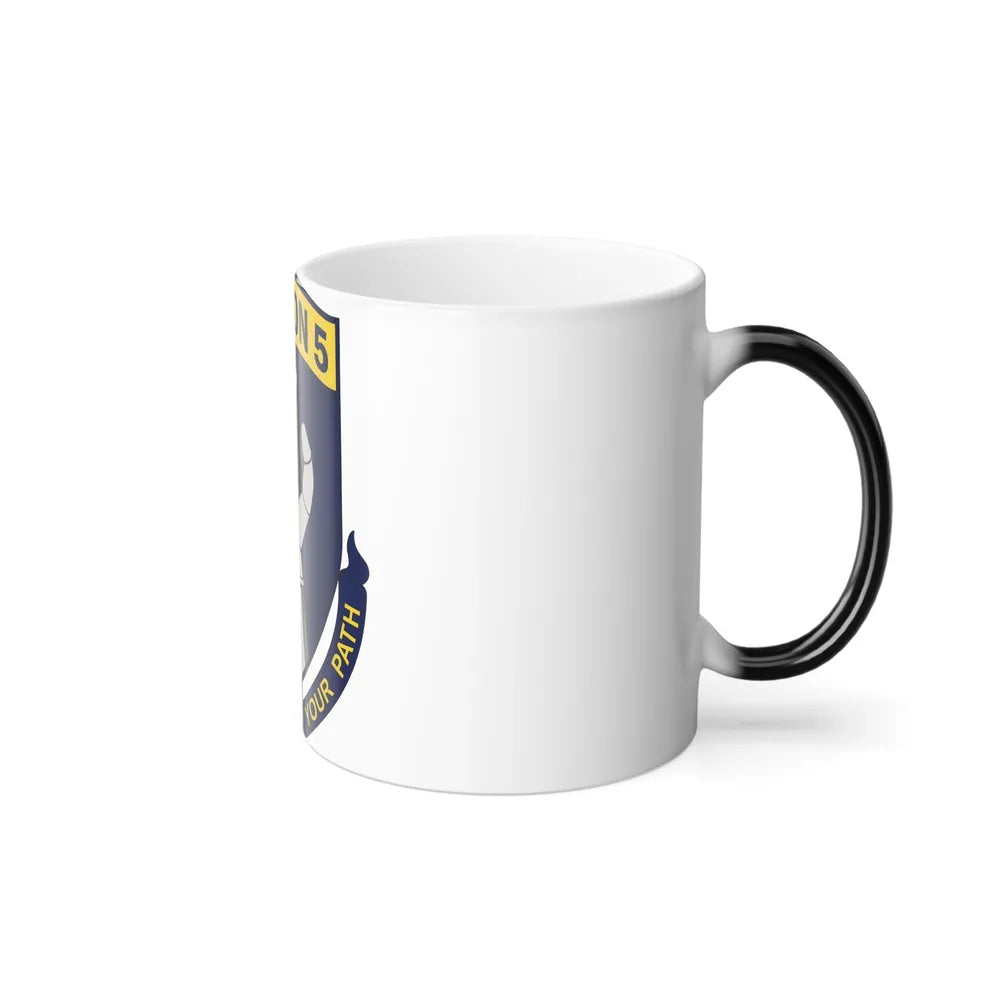 Mine Countermeasures Squadron Five (U.S. Navy) Color Changing Mug 11oz-Go Mug Yourself