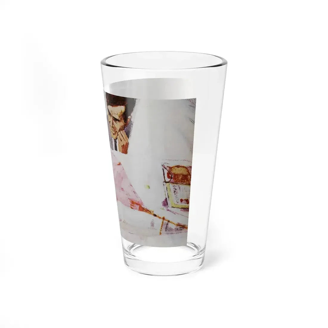 Mine to love, Good Housekeeping, February 1967 (Magazine Illustration) Pint Glass 16oz - Go Mug Yourself