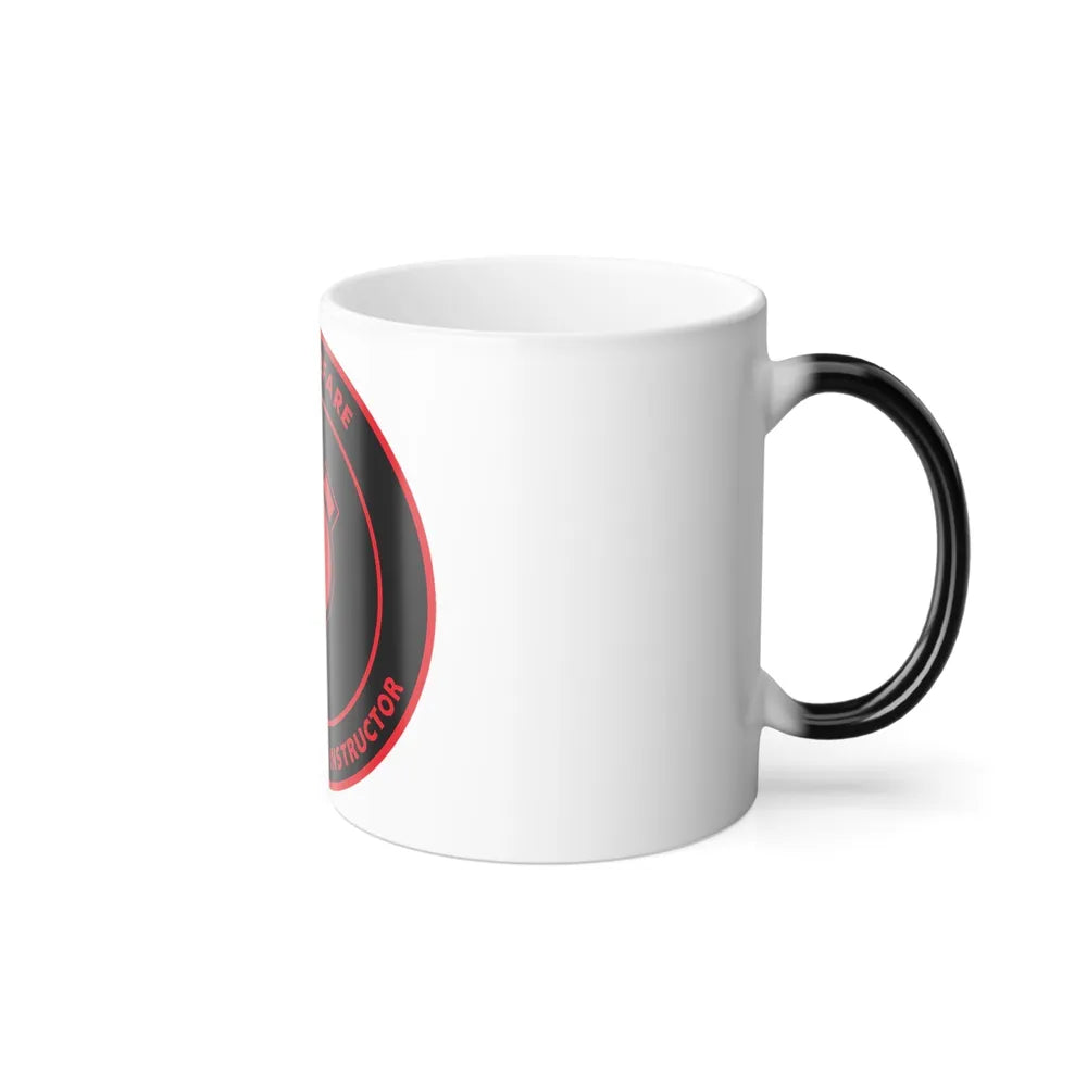 Mine Warfare Warfare Tactics Instructor (U.S. Navy) Color Changing Mug 11oz-Go Mug Yourself