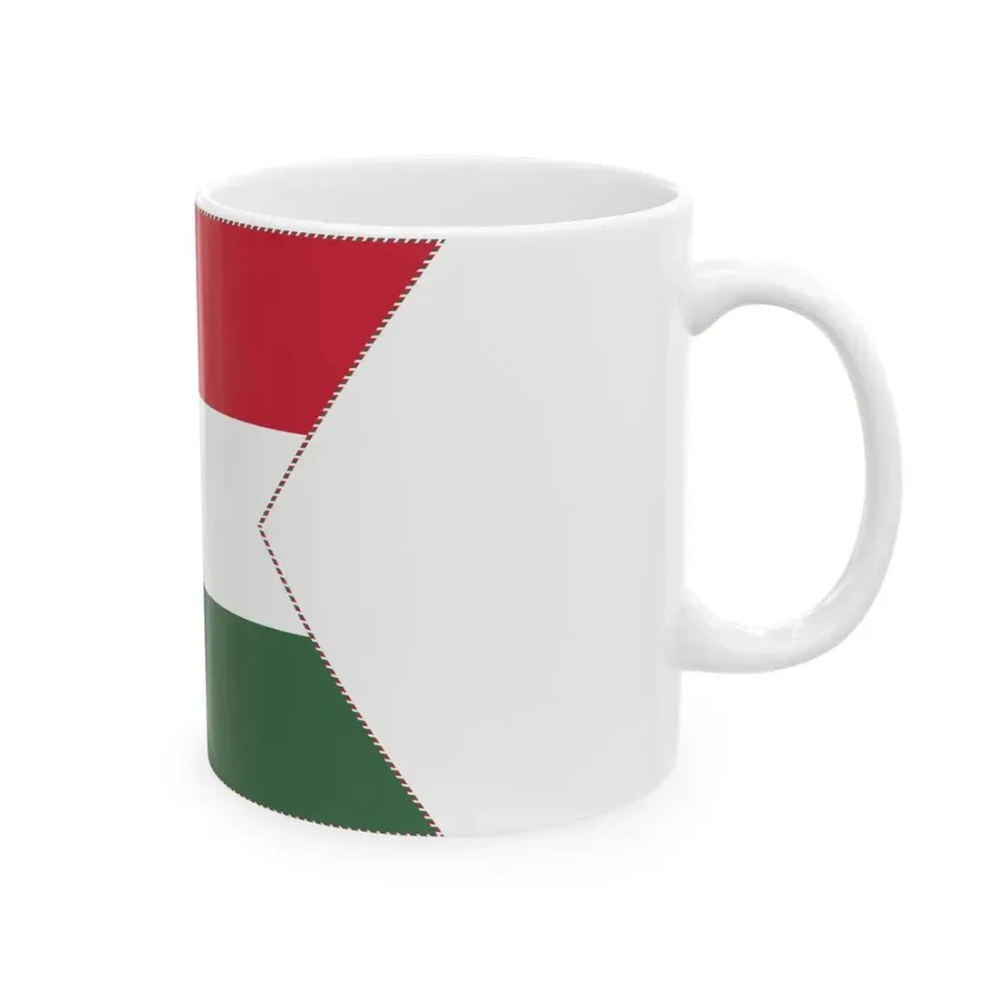 Ministerial Pennant of Hungary (Hungary) White Coffee Mug - Go Mug Yourself