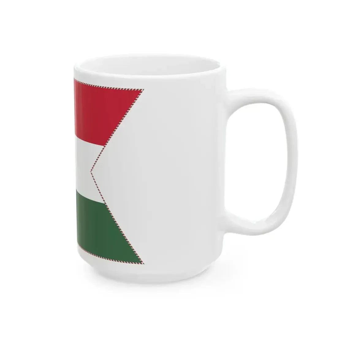 Ministerial Pennant of Hungary (Hungary) White Coffee Mug - Go Mug Yourself