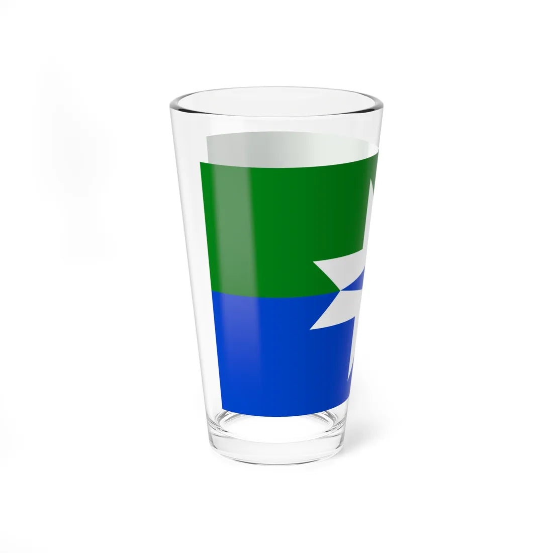 Minnesota flag submission F1154 (United States) Pint Glass 16oz - Go Mug Yourself