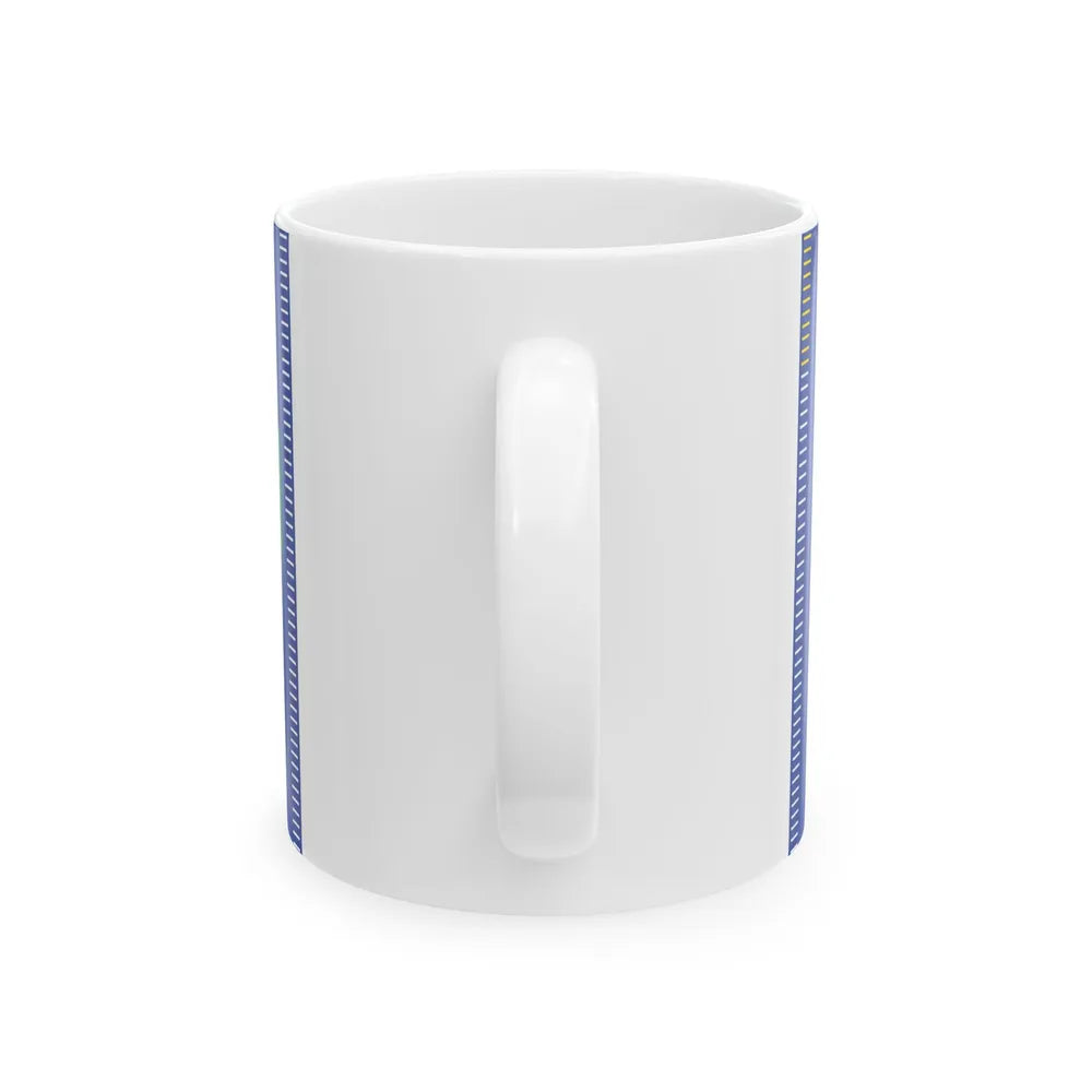 Minnesota flag submission F1435 (United States) White Coffee Mug - Go Mug Yourself