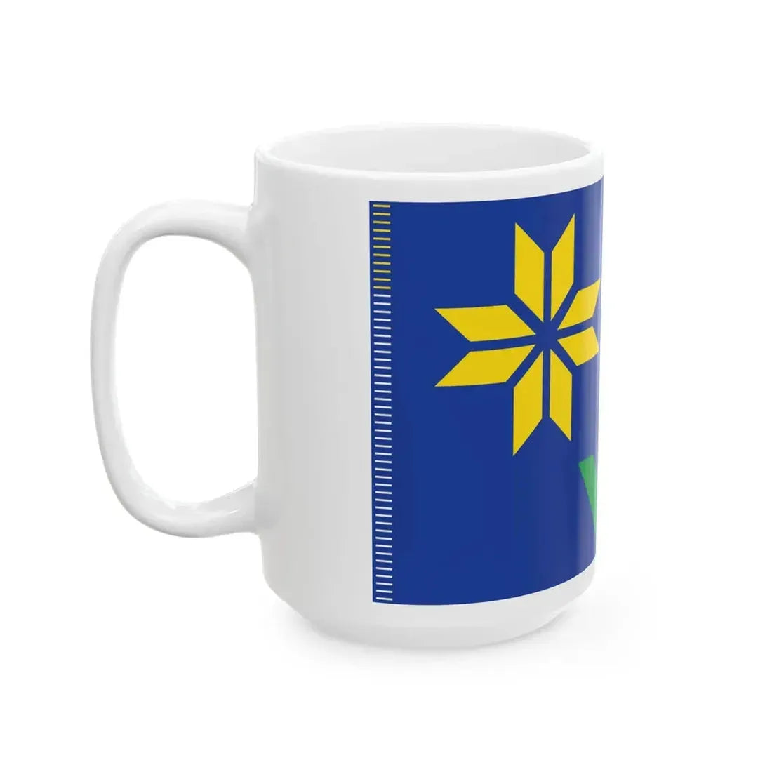 Minnesota flag submission F1435 (United States) White Coffee Mug - Go Mug Yourself
