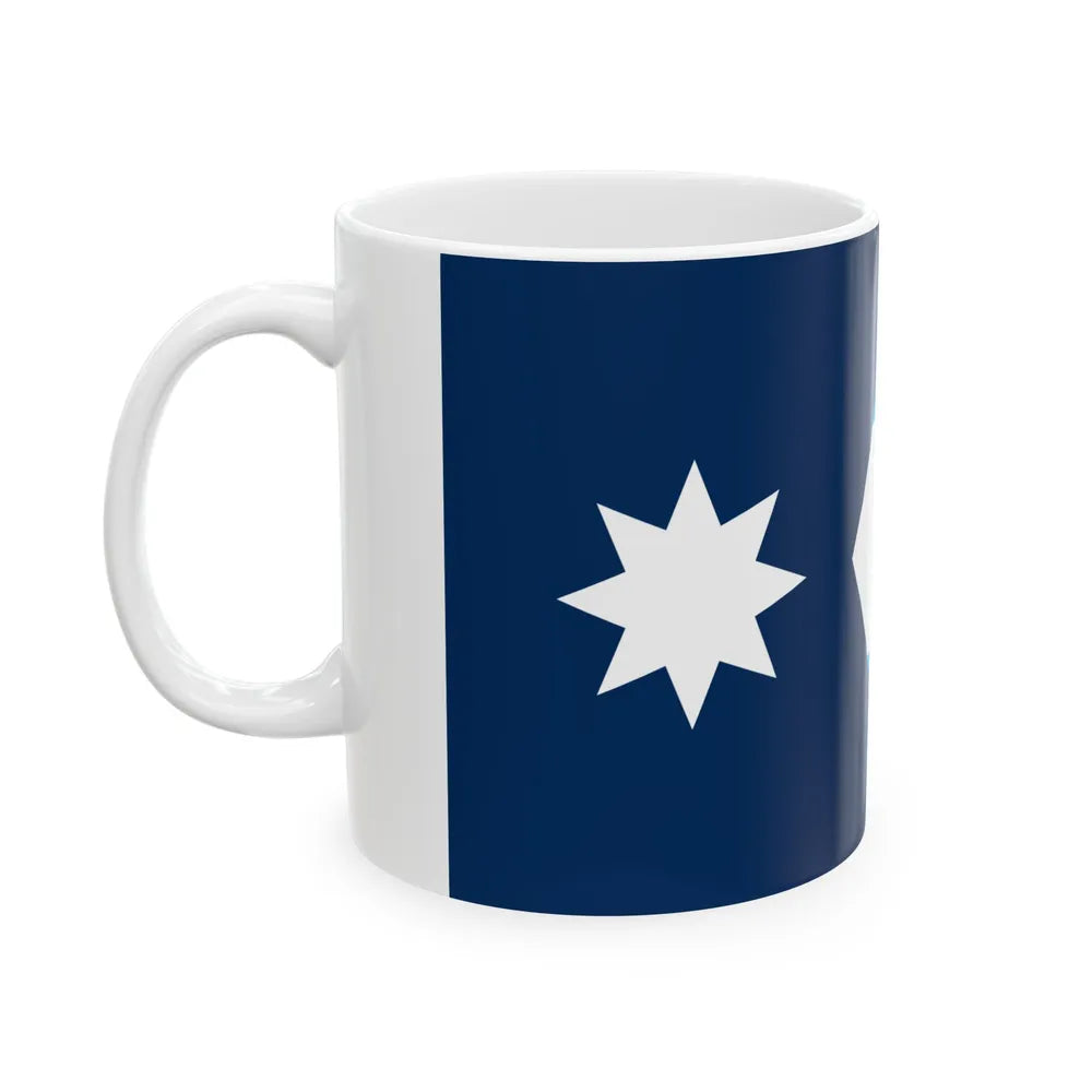 Minnesota flag submission F1953 - C2 (United States) White Coffee Mug - Go Mug Yourself