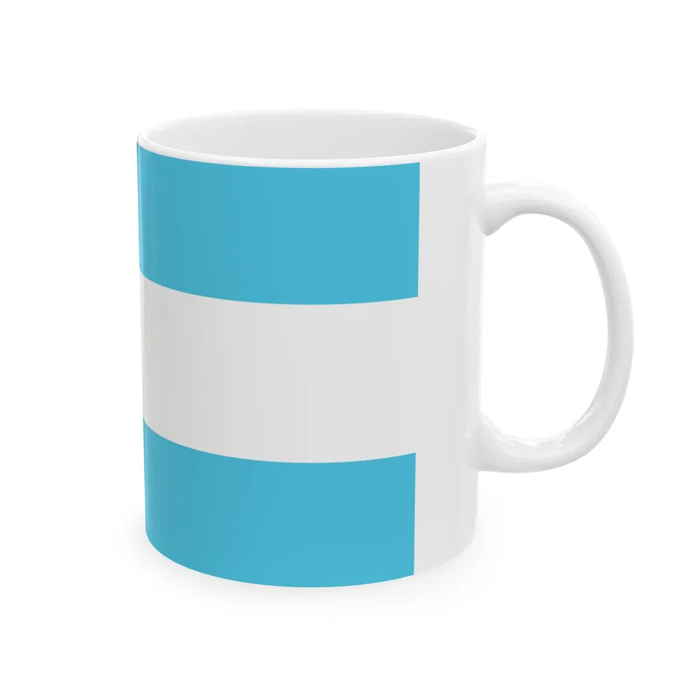 Minnesota flag submission F1953 - C2 (United States) White Coffee Mug - Go Mug Yourself