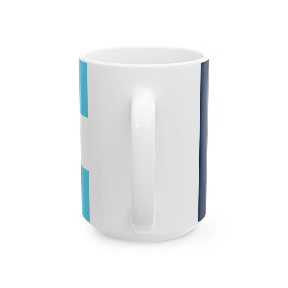 Minnesota flag submission F1953 - C2 (United States) White Coffee Mug - Go Mug Yourself