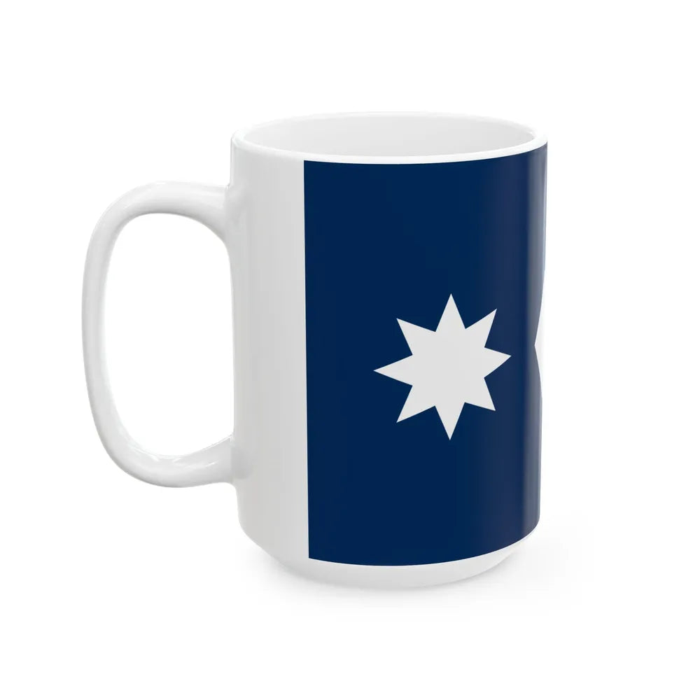 Minnesota flag submission F1953 - C2 (United States) White Coffee Mug - Go Mug Yourself