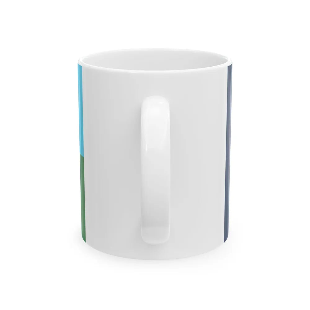 Minnesota flag submission F1953 - D2 (United States) White Coffee Mug - Go Mug Yourself