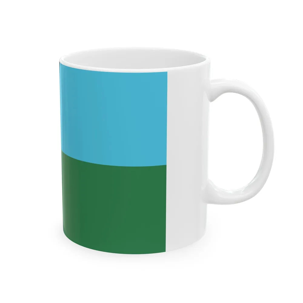 Minnesota flag submission F1953 - D2 (United States) White Coffee Mug - Go Mug Yourself