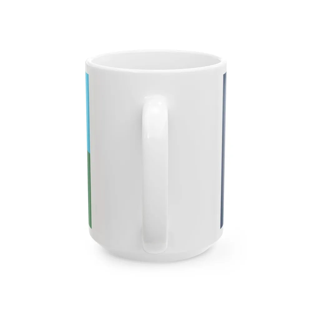 Minnesota flag submission F1953 - D2 (United States) White Coffee Mug - Go Mug Yourself