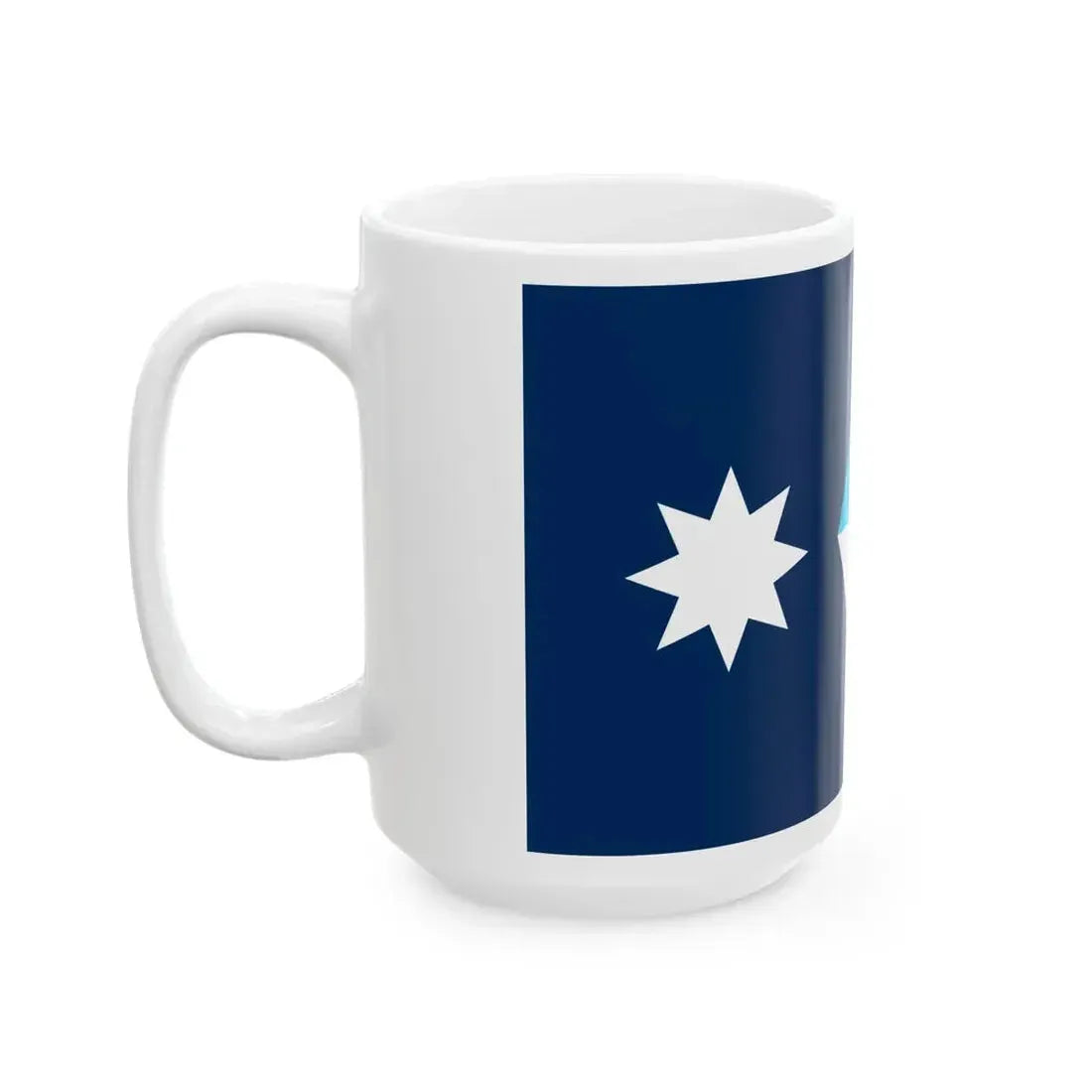 Minnesota flag submission F1953 - E2 (United States) White Coffee Mug - Go Mug Yourself