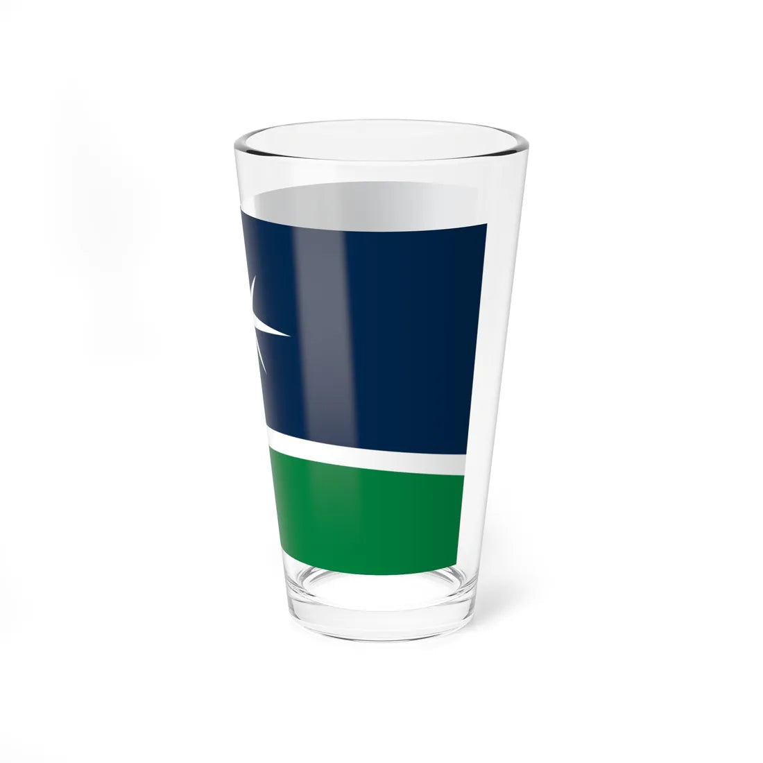 Minnesota flag submission F2100 (United States) Pint Glass 16oz - Go Mug Yourself