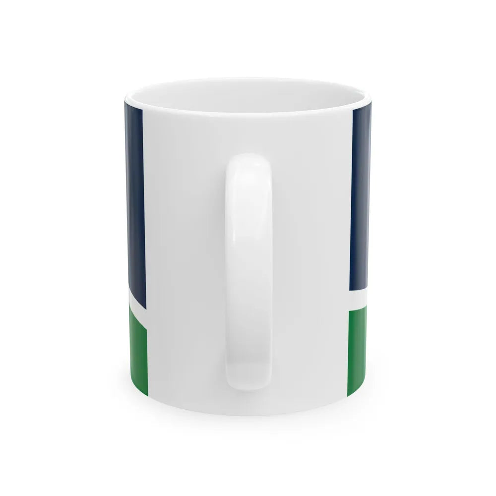 Minnesota flag submission F2100 (United States) White Coffee Mug - Go Mug Yourself