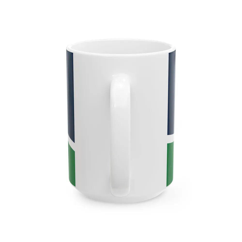 Minnesota flag submission F2100 (United States) White Coffee Mug - Go Mug Yourself