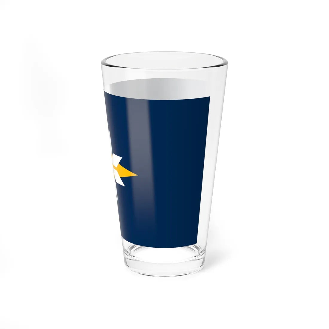 Minnesota flag submission F29 (United States) Pint Glass 16oz - Go Mug Yourself
