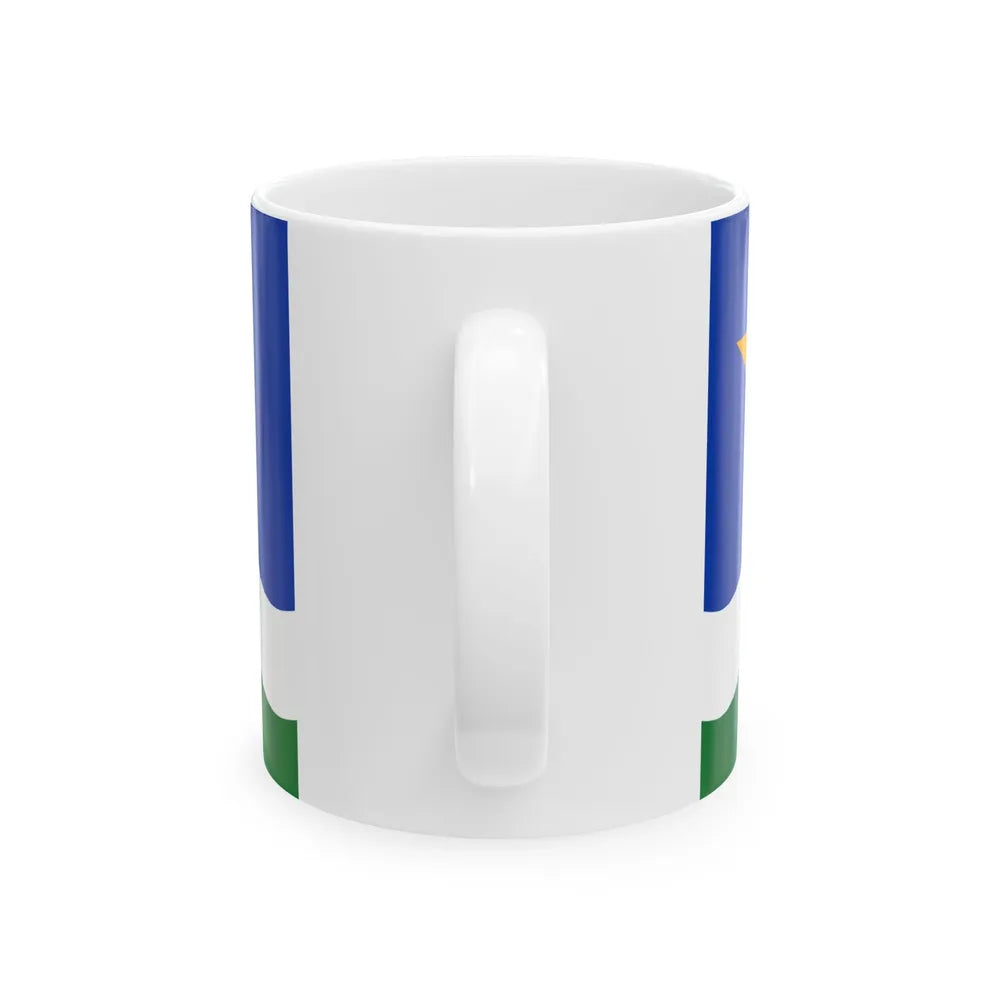 Minnesota North Star Flag (United States) White Coffee Mug - Go Mug Yourself