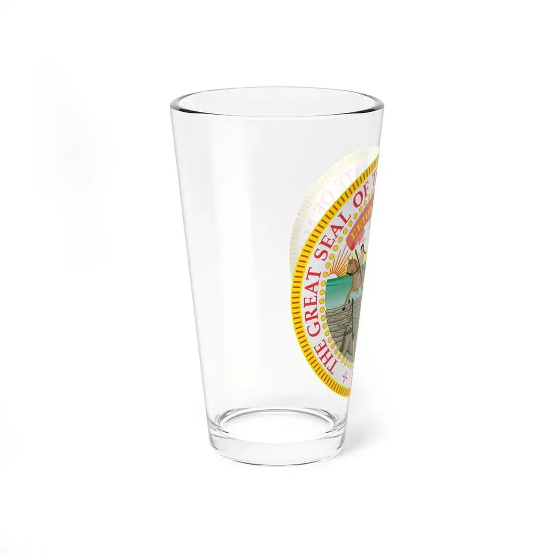 Minnesota State Seal - Pint Glass 16oz - Go Mug Yourself