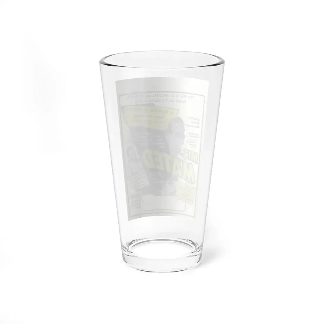 MIS-MATED 1952 Movie Poster - Pint Glass 16oz - Go Mug Yourself