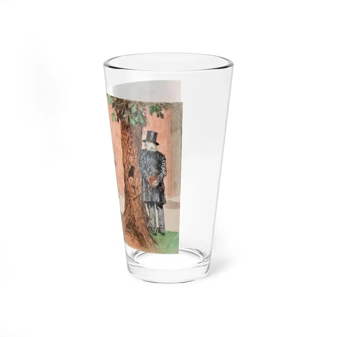 Misbehaving (Magazine Illustration) Pint Glass 16oz - Go Mug Yourself