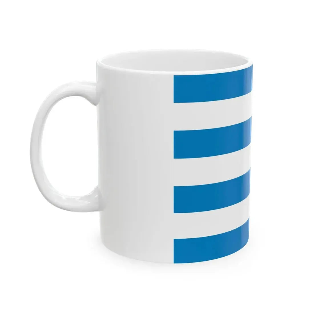 Misreported merchant flag of San Marino before-2011 (San Marino) White Coffee Mug - Go Mug Yourself