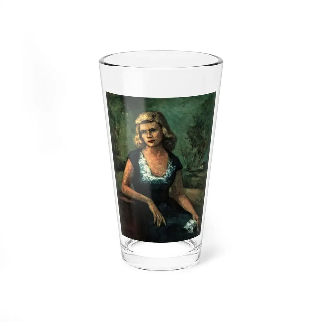 Miss Caroline B. Johnston of Baltimor, Maryland, Collier's magazine, May 29, 1948 (Magazine Illustration) Pint Glass 16oz 16oz - Go Mug Yourself