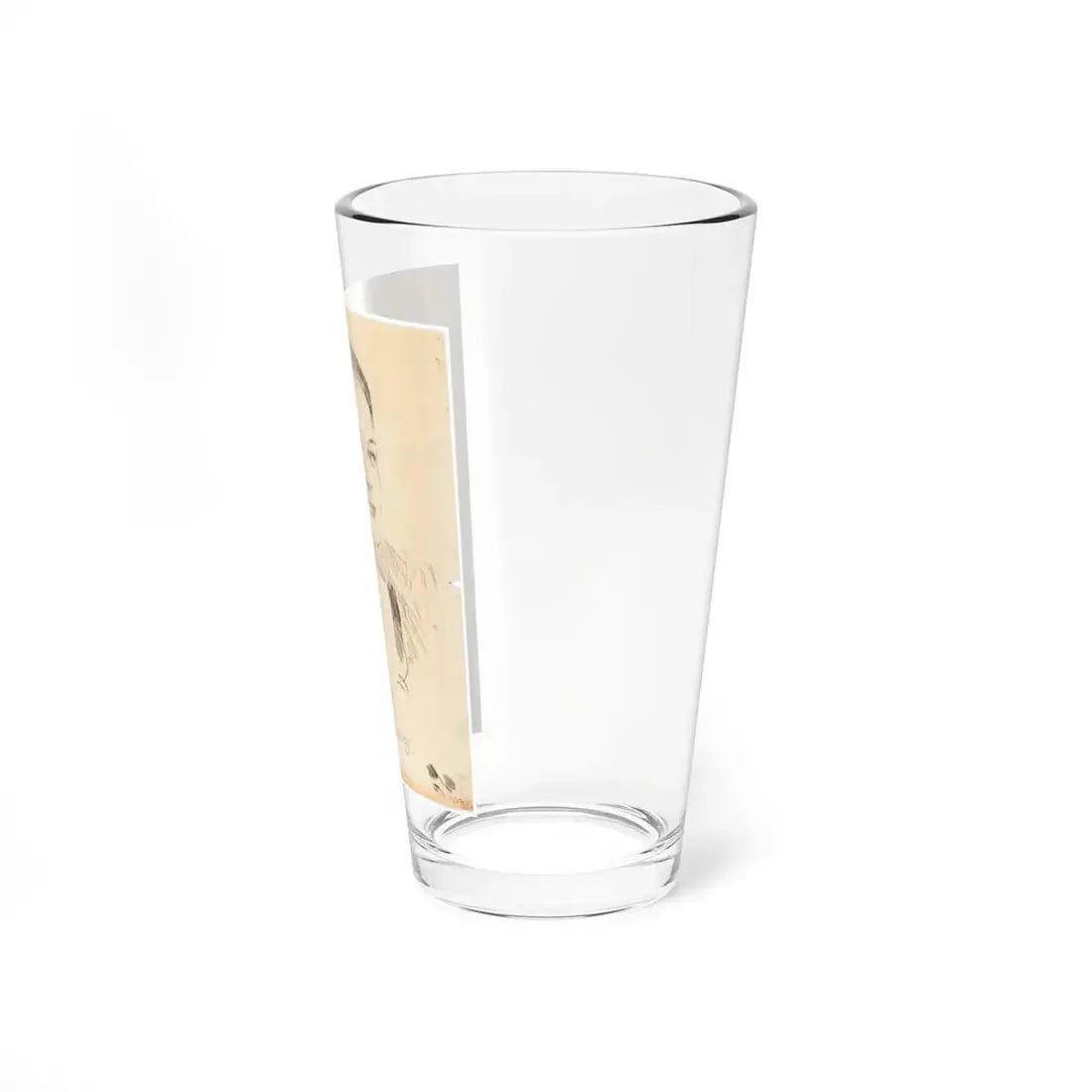 Miss Louise Marock, Preliminary Portrait Study (1932) (Magazine Illustration) Pint Glass 16oz - Go Mug Yourself