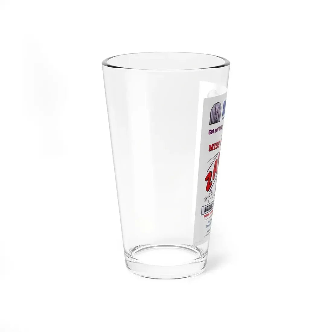 MISS NYMPHETS ZAP IN 1970 Movie Poster - Pint Glass 16oz - Go Mug Yourself