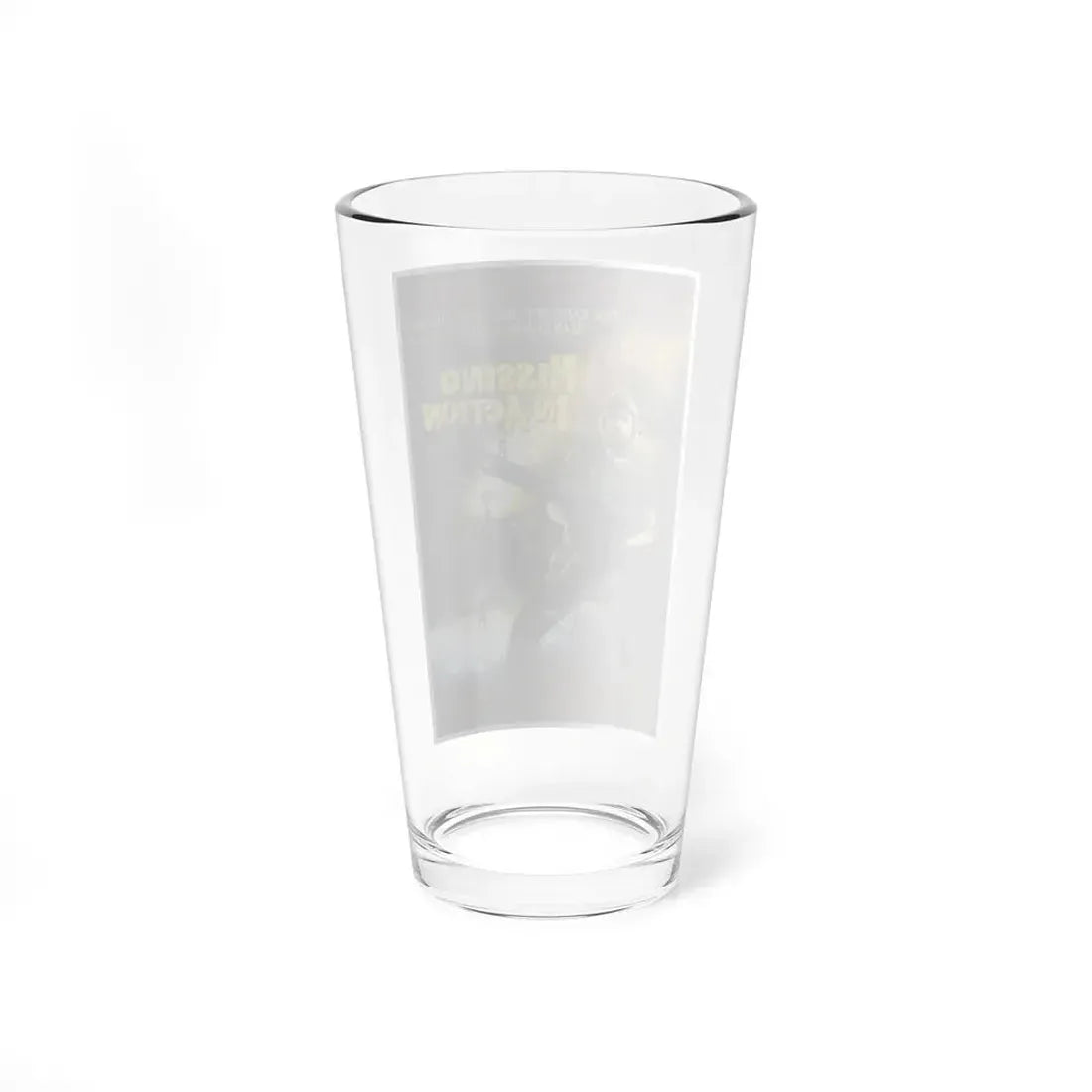 MISSING IN ACTION 1984 Movie Poster - Pint Glass 16oz - Go Mug Yourself