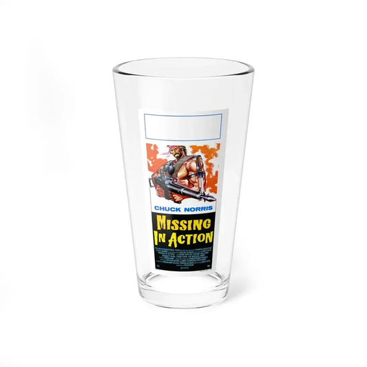 MISSING IN ACTION (ITALIAN) 1984 Movie Poster - Pint Glass 16oz 16oz - Go Mug Yourself