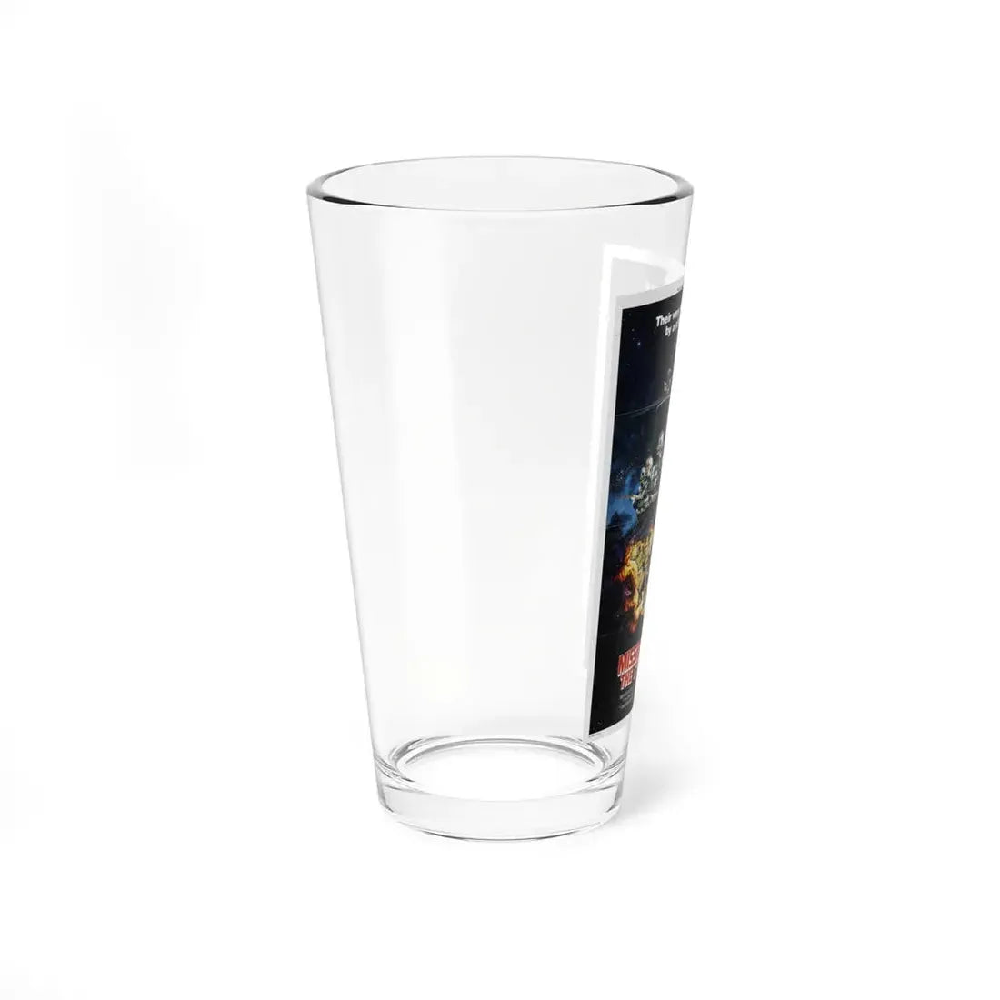 MISSION GALACTICA 1979 Movie Poster - Pint Glass 16oz - Go Mug Yourself