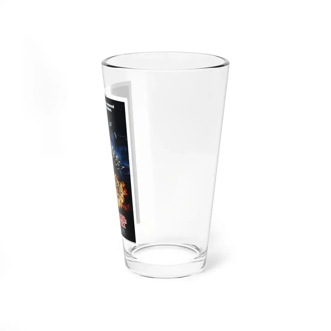 MISSION GALACTICA 1979 Movie Poster - Pint Glass 16oz - Go Mug Yourself