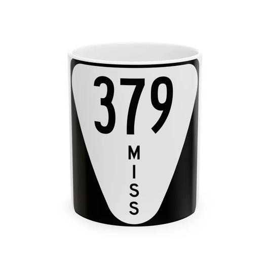 Mississippi 379 (Mississippi) (Road Sign) White Coffee Mug 11oz - Go Mug Yourself