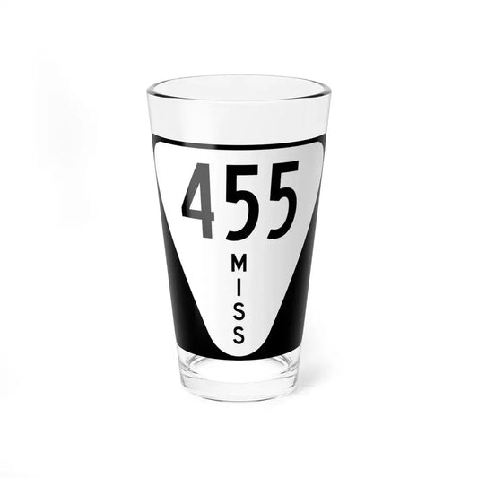 Mississippi 455 (Mississippi) (Road Sign) Pint Glss 16oz 16oz - Go Mug Yourself