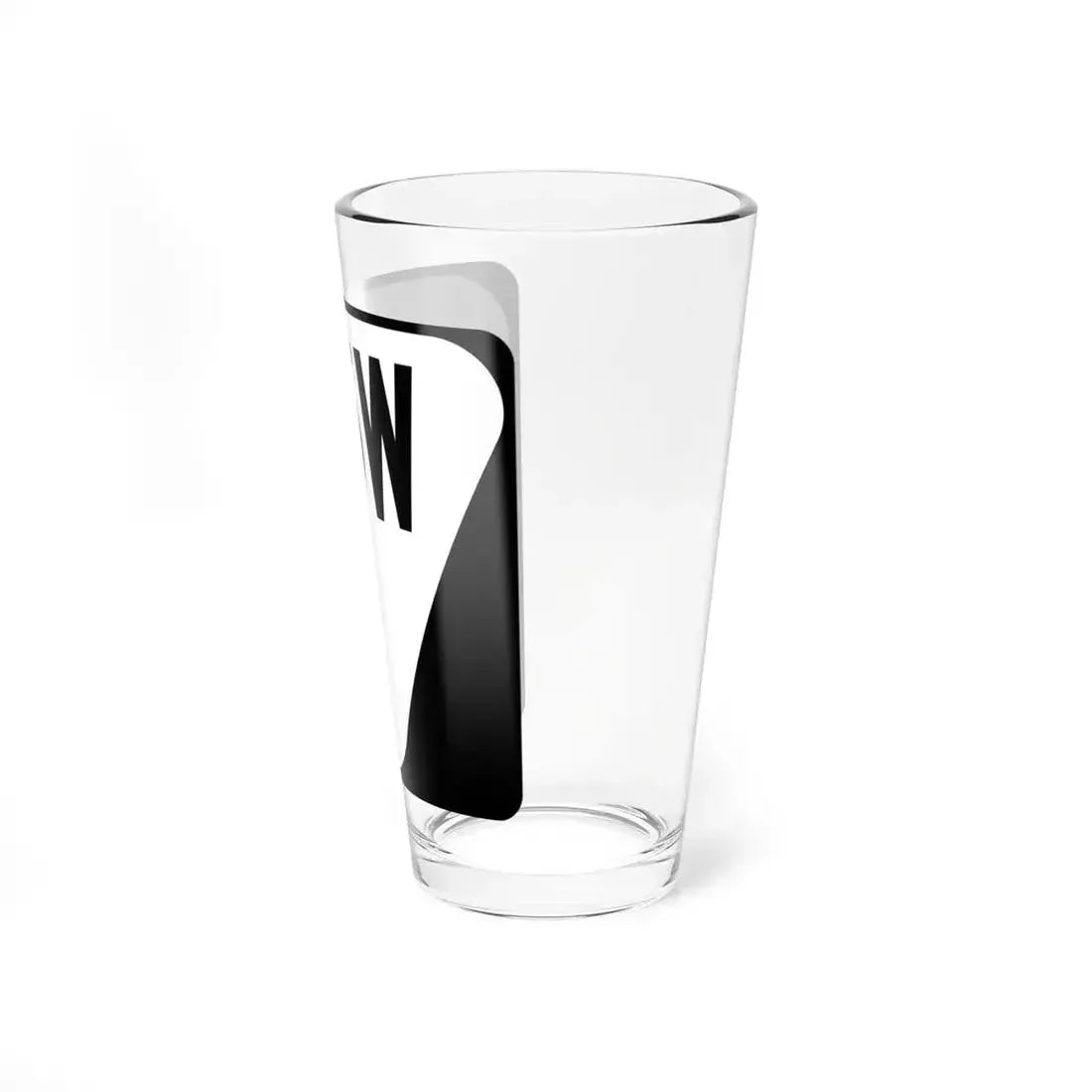 Mississippi 45W (Mississippi) (Road Sign) Pint Glass 16oz - Go Mug Yourself
